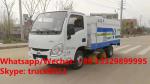 Factory sale good price Shangqi Yuejin 4*2 LHD gasoline smallest street sweeping