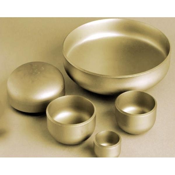 High Quality Copper Nickel Casting Butt Welding Fitting Caps Threaded Pipe End