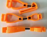 Industrial Scaffolding Safety Products , Plastic Safety Work Glove Guard Clips