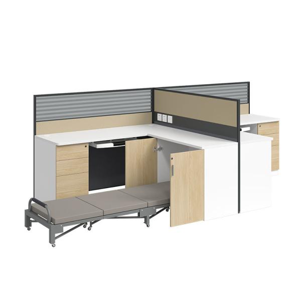Office workstation desk details