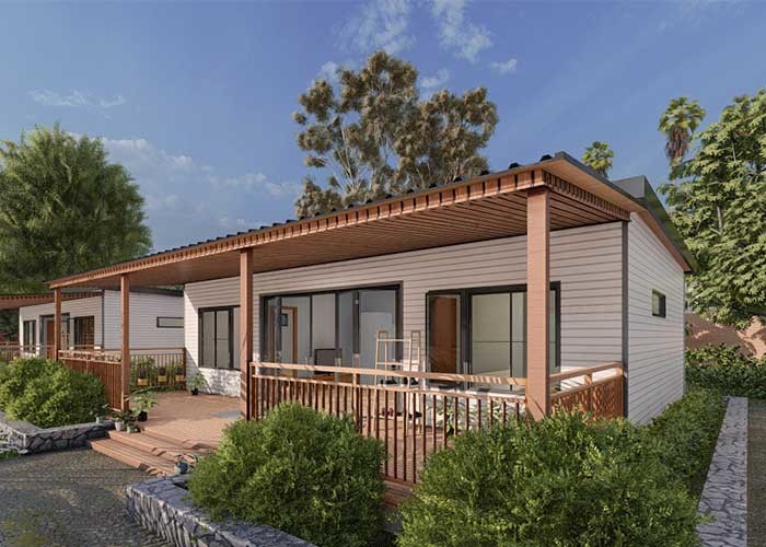 Light Steel Frame Modular Foldable Prefab Mobile Home | Granny Flat/ADU Solution