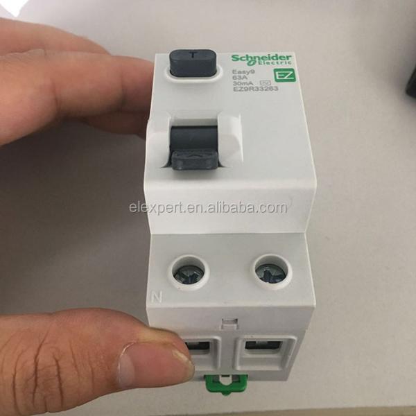 High quality 10mA EZ9R14225 25A RCCB Residual Current circuit breaker