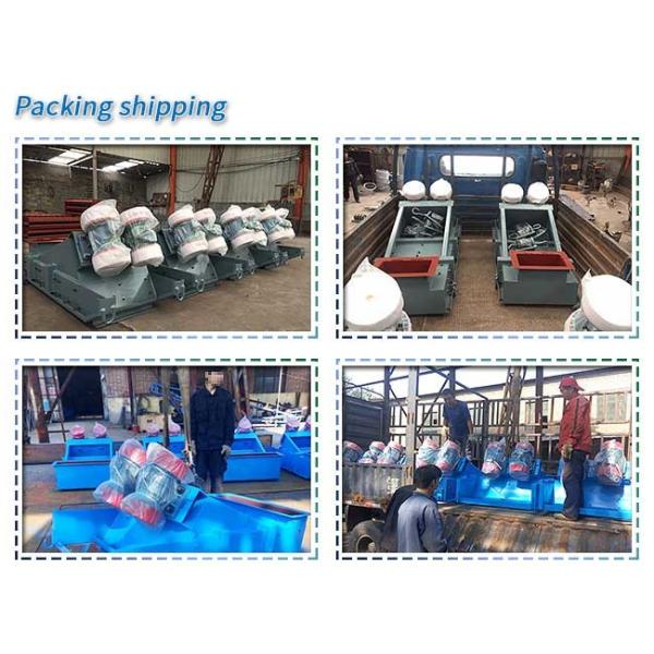 Soil Vibratory Feeder Low Power Consumption 600Χ 1200Χ 250mm Trough Size