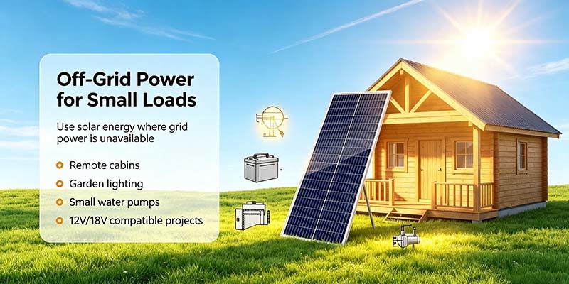 IP67 Waterproof 70W Monocrystalline Solar Panel, Custom‑Length Output Cable Outdoor Photovoltaic Module