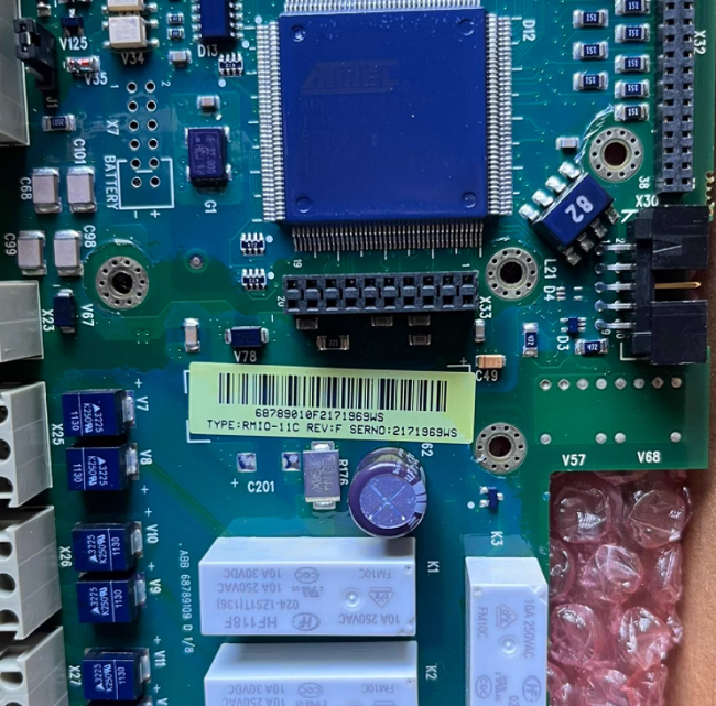 RMIO-11C ABB Remote I/O Module AC 800M controllers enabling distributed signal acquisition