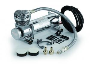 Buy cheap Silver And Black Single 200psi Air Suspension Compressor Chrome Material product