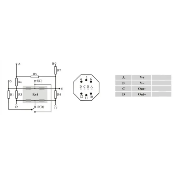 15mm Mini Pressure Sensor 10V Power Compact Diffused Silicon Pressure Sensor Electronic Sensor Core