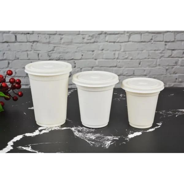 16oz PLA Cornstarch Bio Take Out Coffee Cups Beverage Starbucks Hot Beverage Cups