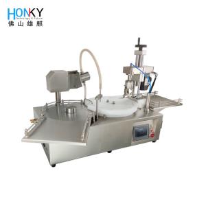 Aseptic 1500 BPH Benchtop Liquid Filling Machine Automatic