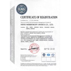 Merrybody Sports Co. Ltd Certifications
