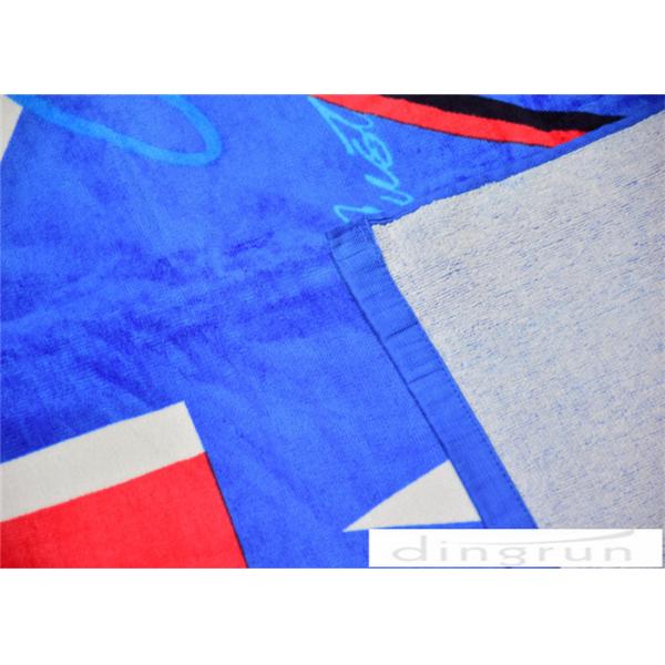 30"*60" Velour Custom Printed Beach Towels With Australian Flag