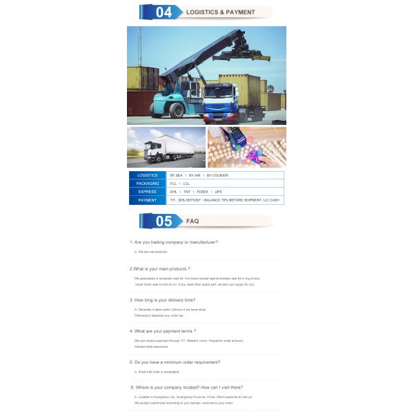 Customized Repair 6141692 Atlas Seal Kit Nitrile Rubber Material For Mechanical