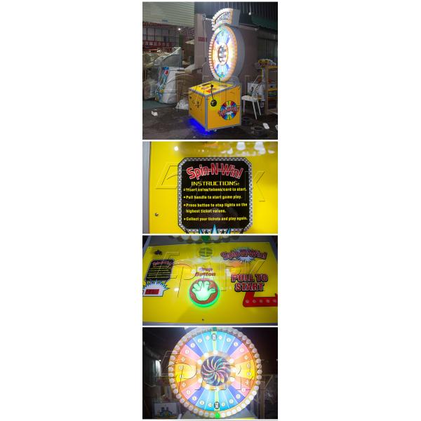 Epark Spin N Win Video Entertainment Equipment / Coin Amusement Game Machine