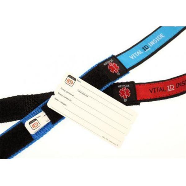 Customized children kids anti lost ID bracelets with insert info inside