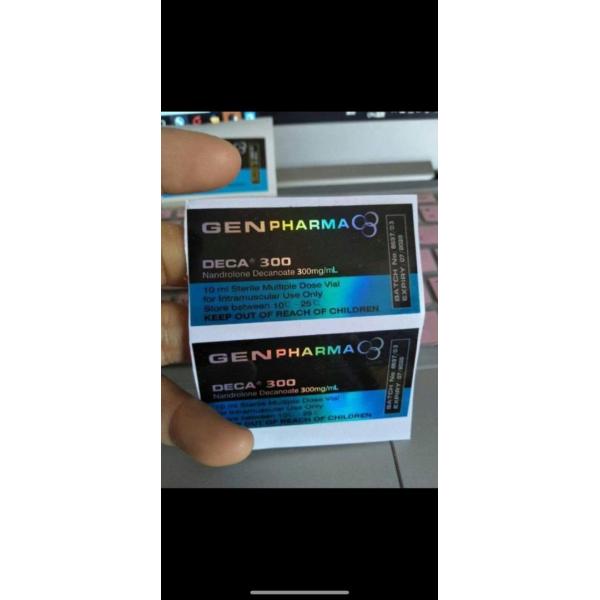 Customized Design Pro Pharma 10ml Oil Bottles Labels For Test Pro
