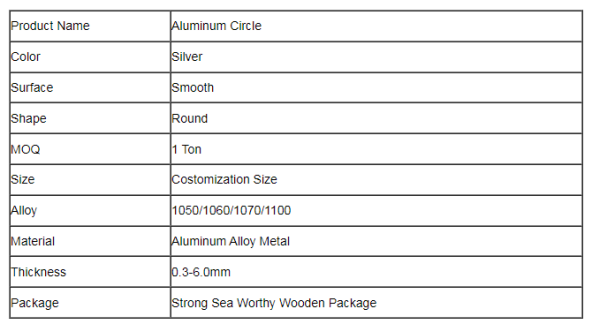 WIDE SELECTION ALUMINIUM DISCS CIRCLES WITH OPTIONS FOR CUSTOM MOLDS AND FLEXIBLE PAYMENT TERMS FOR INDUSTRIAL APPLICATIONS