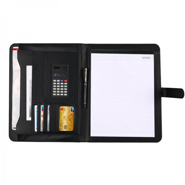 Business Gift A4 Leather Document Folder File Organizer Portfolio Stationery Notebook