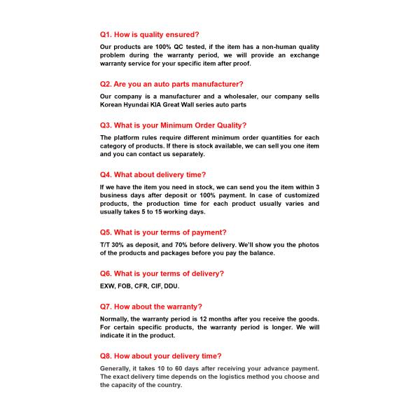 Auto Suspension Front Lower Control Arm 545004V000 545014V000 for Kia Hyundai