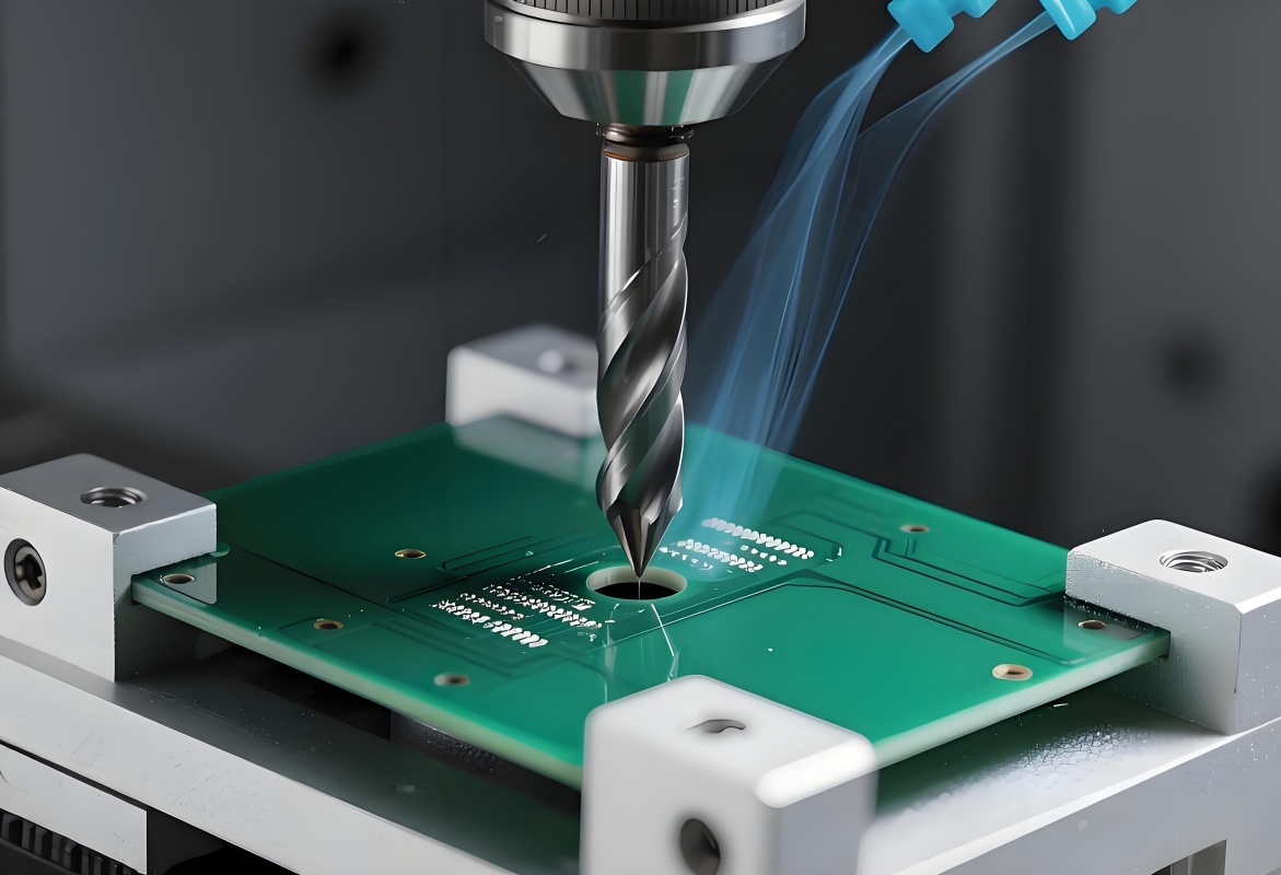 Single Sided PCB Fabrication 0.4mm-3.2mm Thickness Circuit Board Fabrication