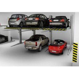Steel Automatic Double Decker Parking System Easy Installation