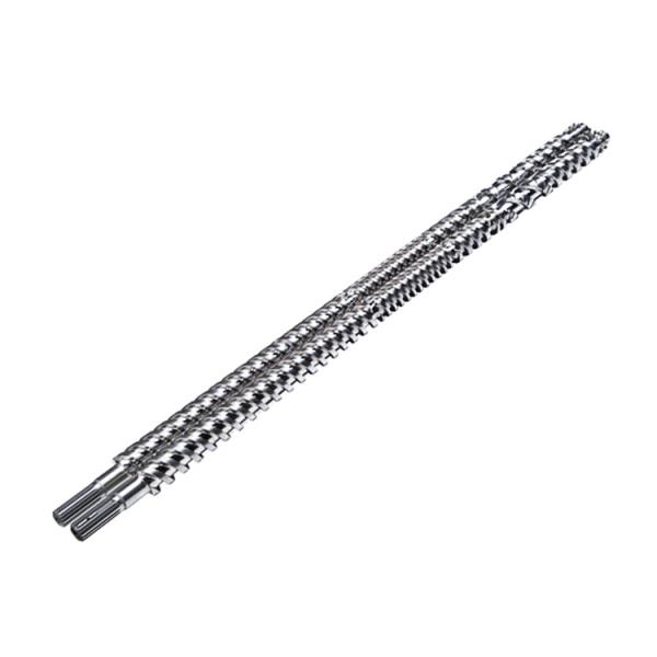 37kW Parallel Twin Screw Barrel with Bimetallic Coating