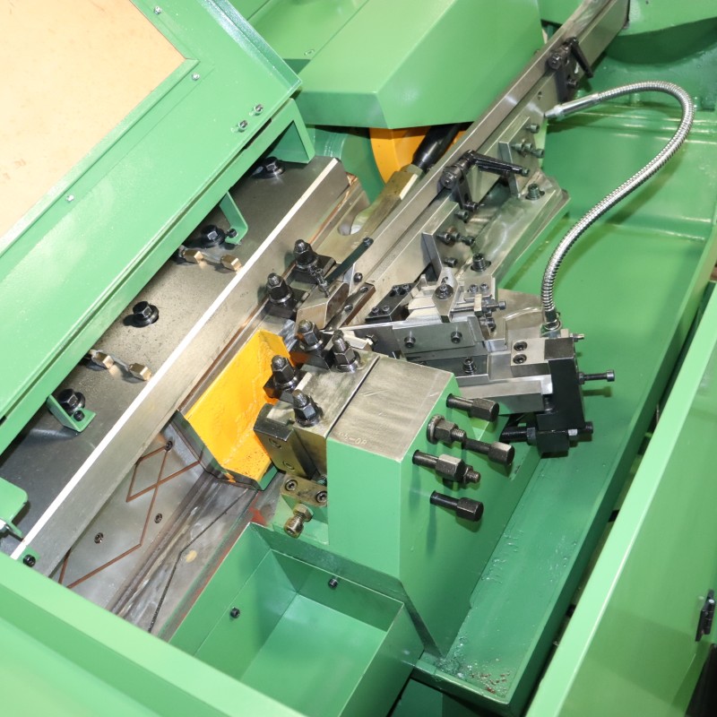 Automatic Drywall Screw Making Line Raw Wire To Finished Screws Mini Gearbox Thread Rolling Equipment Small Occupation High Yield