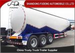 80 Tons Bulk Cement Tanker Trailer Mobile Horizontal Cement Fly Ash Silo Semi