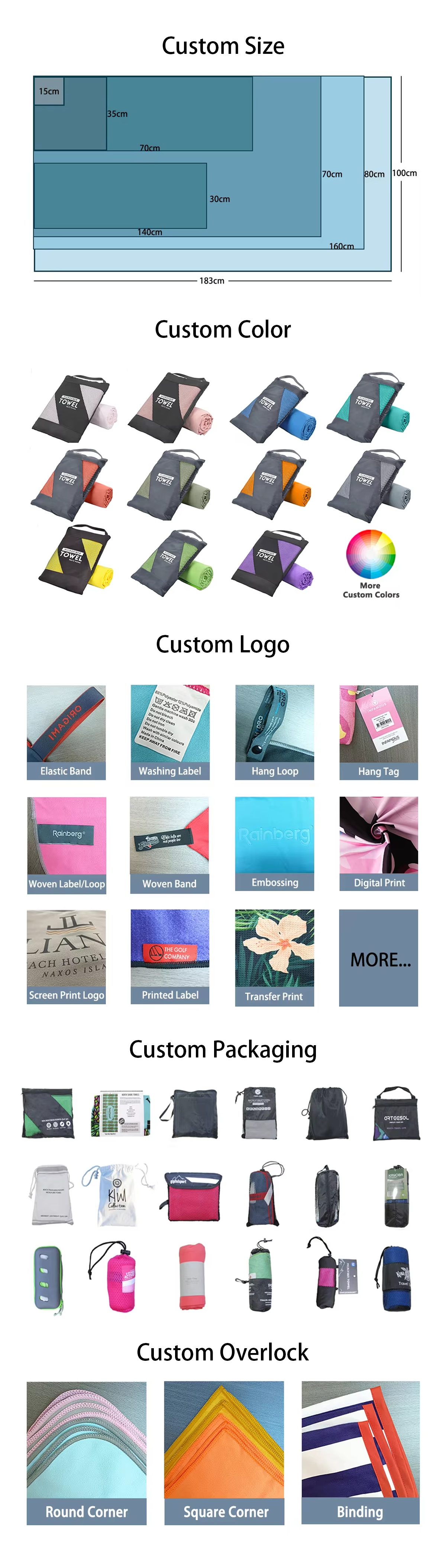Printed Microfiber Towel Beach Microfiber Outdoor Sports Quick-drying Towel