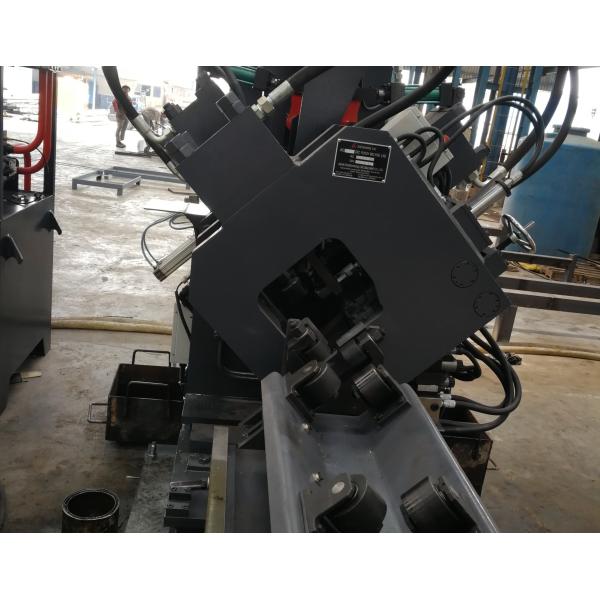 Single Blade Cutting Mode CNC Drilling And Cutting Machine Line 80m/Min Feeding Speed Of Angle