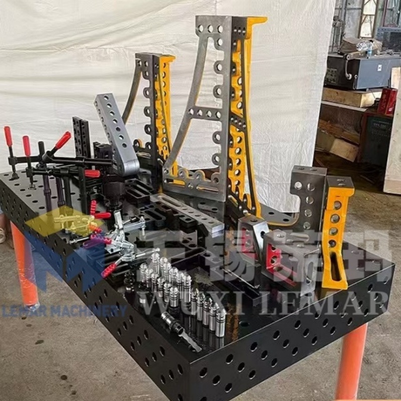 D28 Precision 3D Welding Table with Millimeter Graduation Scale