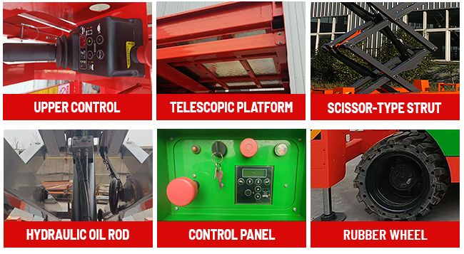 Rough Terrain Hydraulic Scissor Lift