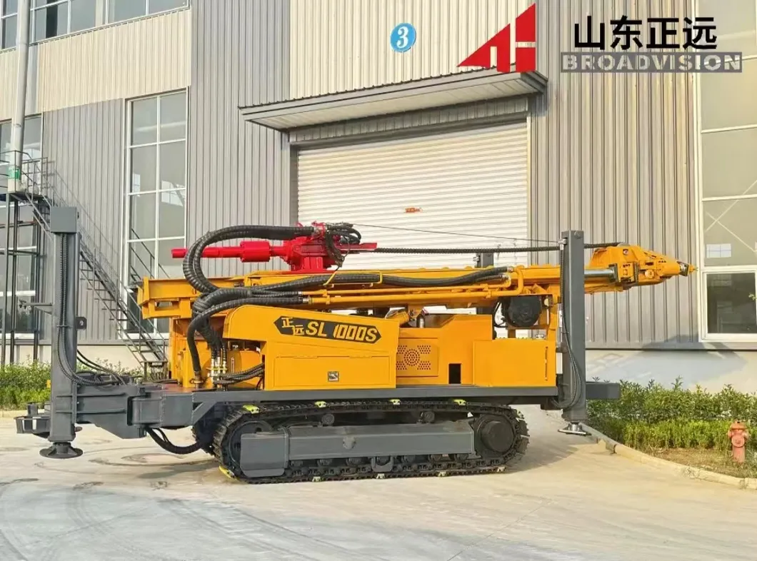 Factory Manufactures Multi-Function Rotary Core Drilling Rig for Drilling 1000 Meters Depth