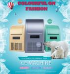 Automatic Portable Fast Cooling Low Power Compact Ice Machine , Small Ice Making