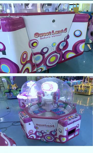 push candy 4p Sweet Land Candy Vending Machine / Candy Prize Machine for Family Game