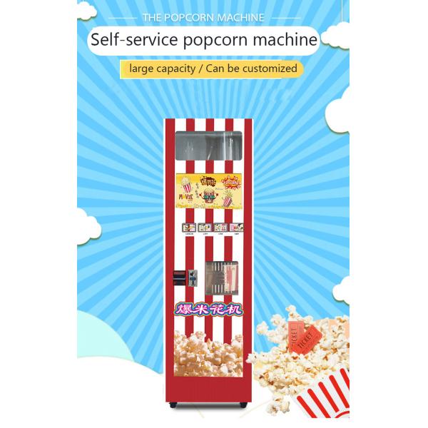 Commercial Popcorn Maker Machine Fully Automatic Intelligent Popcorn Vending Machine
