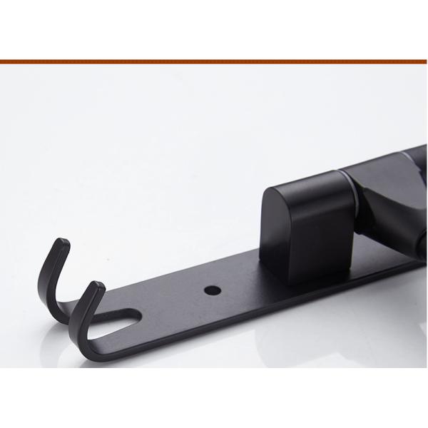 Foldable Rotary Rustproof Double Bar Towel Holder