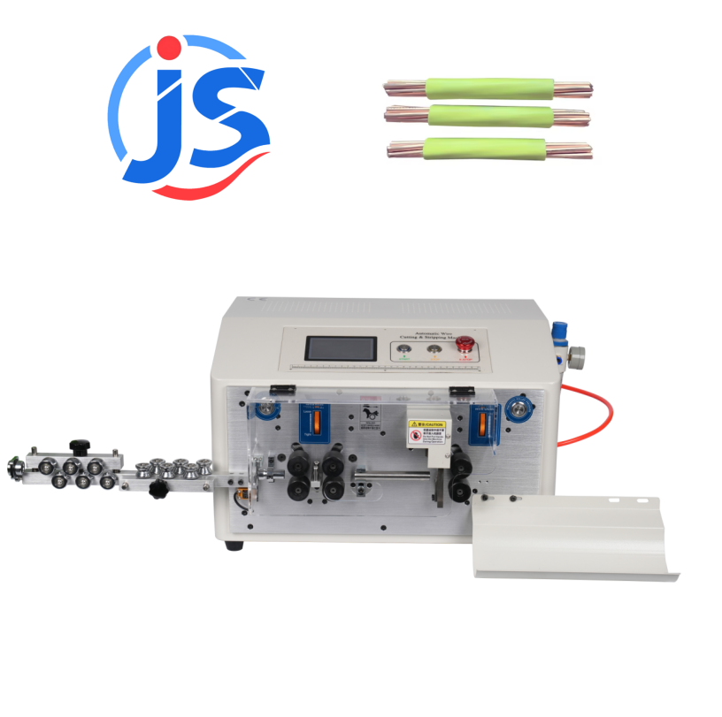 Touch Screen Six Wheel Wire Stripping Machine Stripping Length: Wire Head: 0-80mm Tail of Line: 0-50mm Output:3000-4000pcs/H