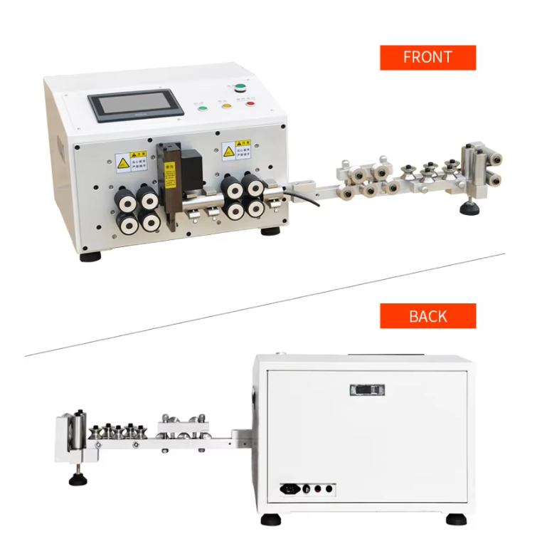 High Speed 6-180 mm² Automatic Computerized Cable Wire Stripping Machine EV Charge Cable Cutting Machine