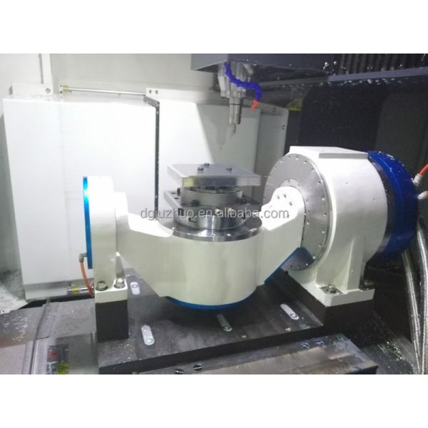 5-Axis Vertical Machining Center with Tilting Rotary Table A/C Axis with Five-axis Post-processing Program,macro Program