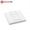 Buy cheap 4 Port Network Socket 86*86 Face Plate MT 5910 For RJ45 Jack 86 Type from wholesalers
