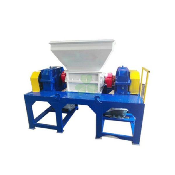 High Output Double Shaft Plastic Shredder Machine / Waste Plastic Automatic Crusher