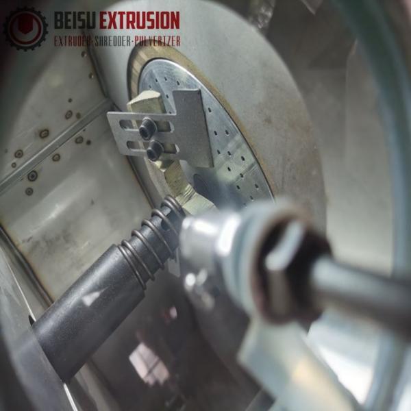 Plastic Recycling Transparent Soft Hard Granulating Machine Line For PVC Compounding