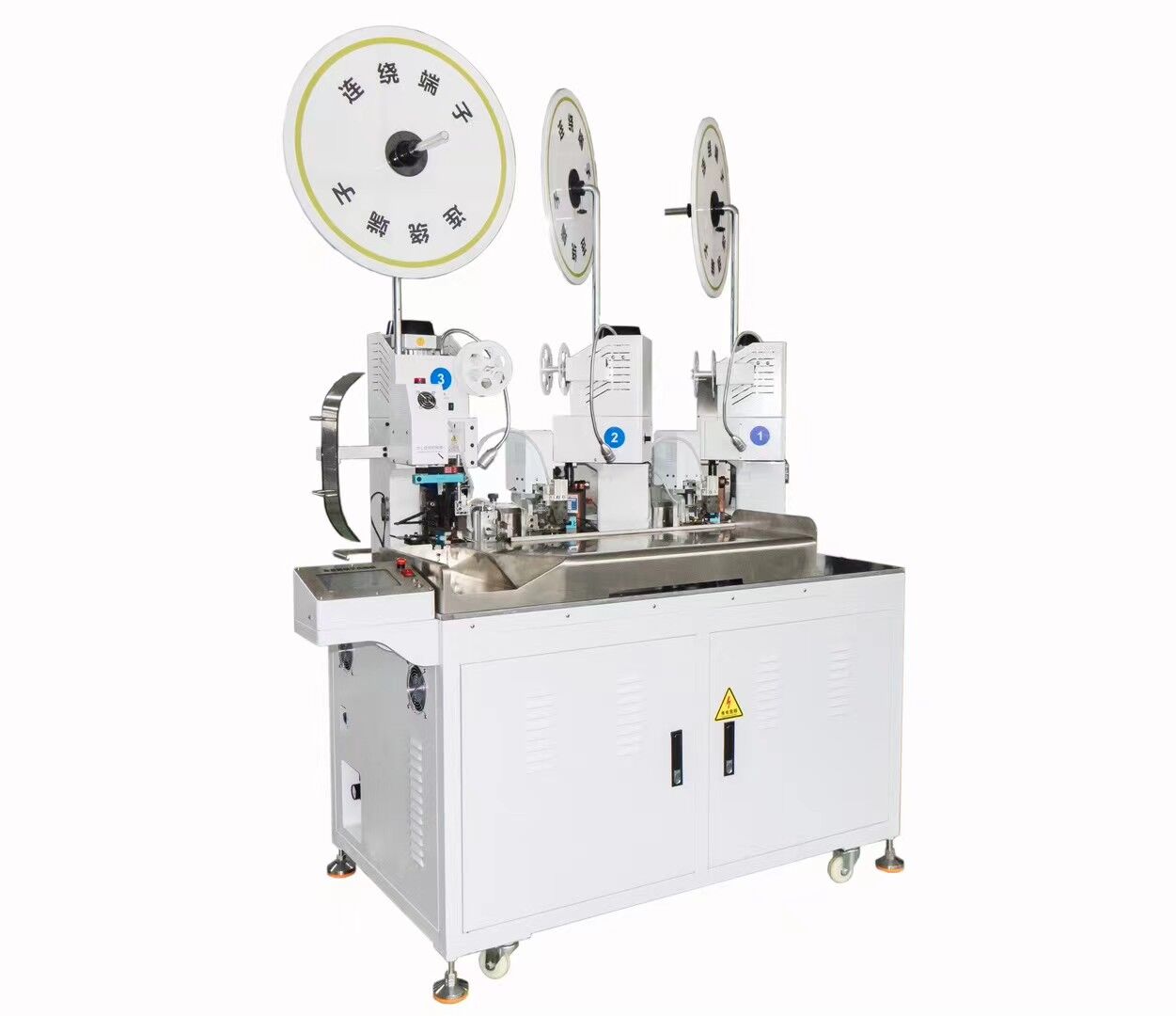 New Model Automatic Three Ends Crimping in One Terminal Press Machine with Cable Cutting Strip One-stop Service Agent Price