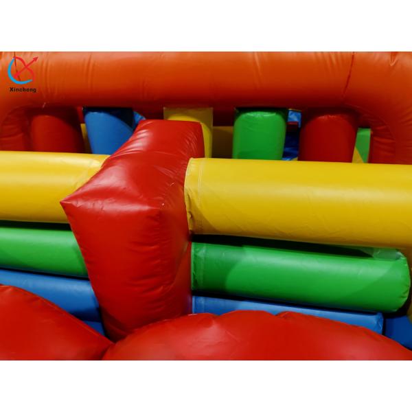 Customized Long Size Inflatable Obstacle Course Inflatable Interactive Funny Game