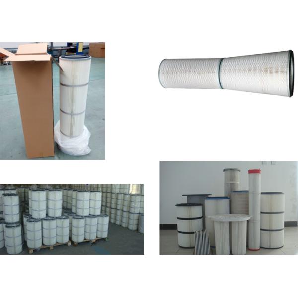 High Dust Holding Capacity Dust Collector Filter Cartridge Gas Turbine Supply Sustom