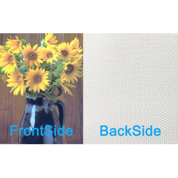 Matte Stretched Inkjet Poly Cotton Canvas Prints Roll Water Resistant