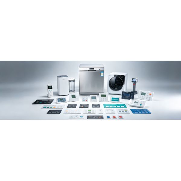 Custom Capacitive Touch Membrane Switch with High-Transmittance PET Film, Waterproof and Oil-Proof FPC Flexible Keypad