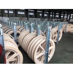 Construction 60KN 660mm Stringing Triple Pulley Block