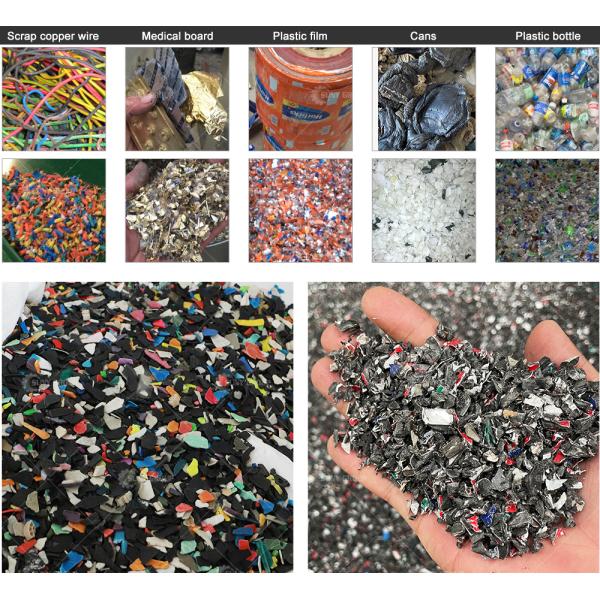 Plastic Knife Type Crusher Car Crushing Machine in Customized Color for End Customers