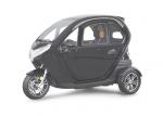 25 Km Per Hour Enclosed Electric Tricycle 50 Ah Battery Capacity 110 V-220 V
